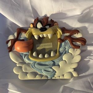 Warner Bros. Taz Wall Decor in Brown, Yellow, and Blue